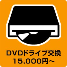 DVDドライブ交換