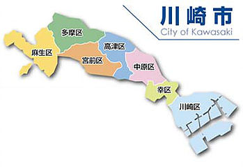 川崎市マップ