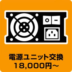 電源ユニット交換